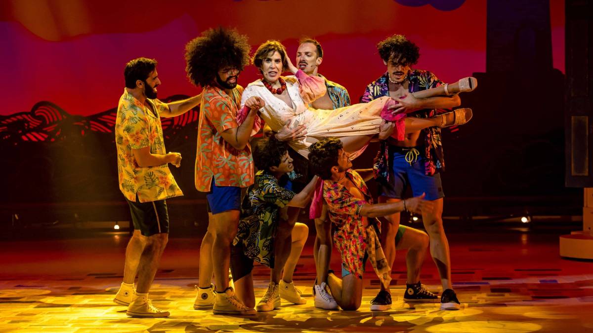 Peça ficará em cartaz no Teatro Bradesco, na zona oeste da capital paulista, e depois seguirá para o Rio de Janeiro. Foto: Caio Gallucci/Divulgação