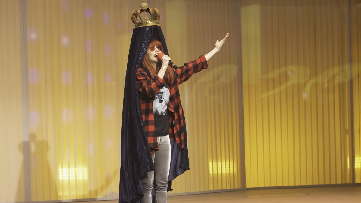 Quem ainda não assistiu ao espetáculo 'Rita Lee - Uma Autobiografia Musical', sucesso de público já visto por mais de 60 mil pessoas e indicado a três prêmios, terá mais uma chance. Foto: João Caldas/Divulgação