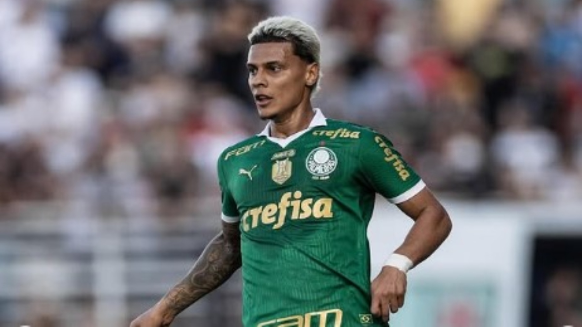Richard Ríos é meia do Palmeiras. /Reprodução/Redes sociais