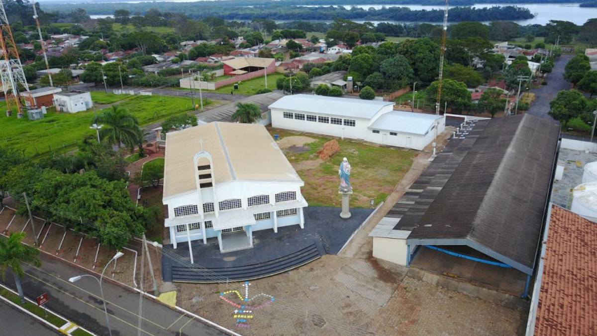 Paróquia de Nossa Senhora dos Navegantes é dedicado a padroeira dos pescadores. Foto: Divulgação/Prefeitura de Rosana