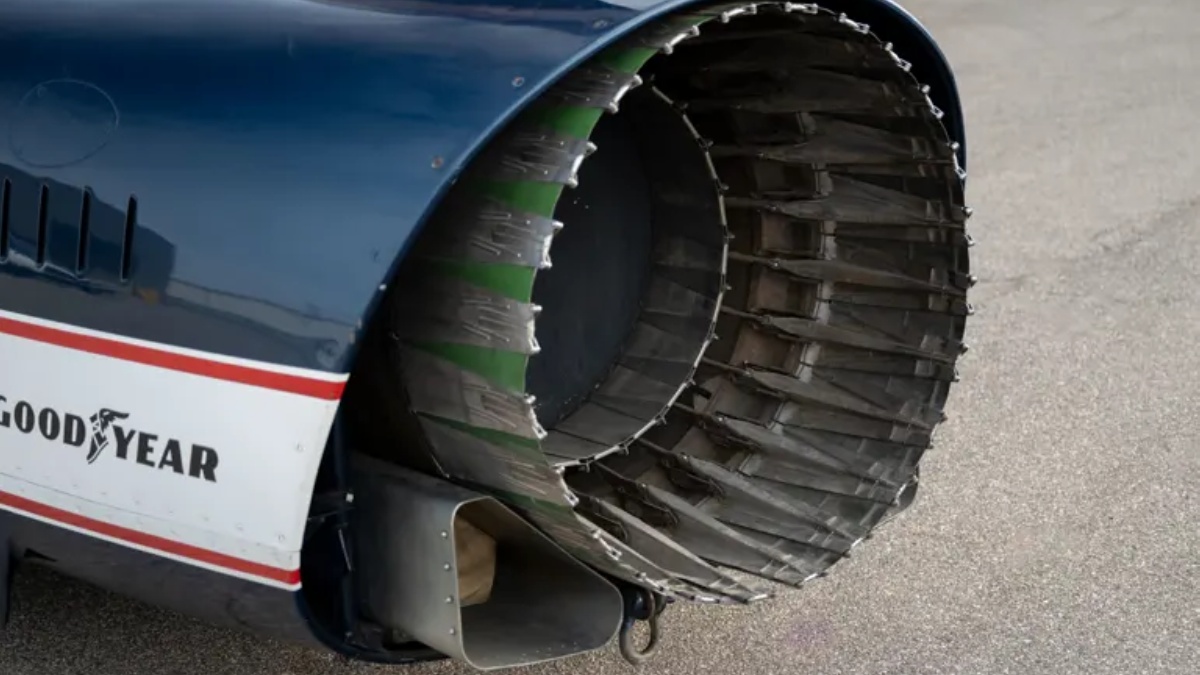 Propulsor do veículo. /Divulgação/RM Sotheby's