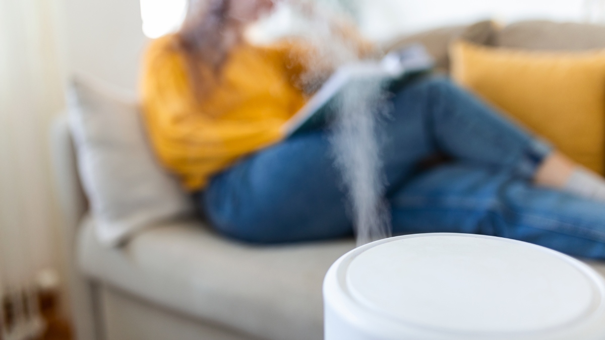Usar umidificadores de ar é uma ótima saída para regular a umidade do ar em ambientes fechados. Eles transformam água em vapor e liberam na atmosfera, aumentando a umidade do ambiente de maneira rápida e contínua. Foto: Freepik