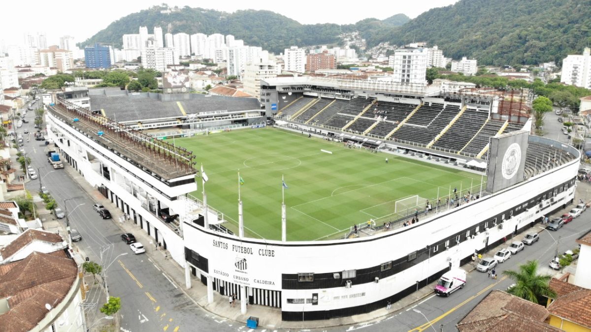 Vila Belmiro pertence ao Santos /Divulgação/Site oficial do Santos
