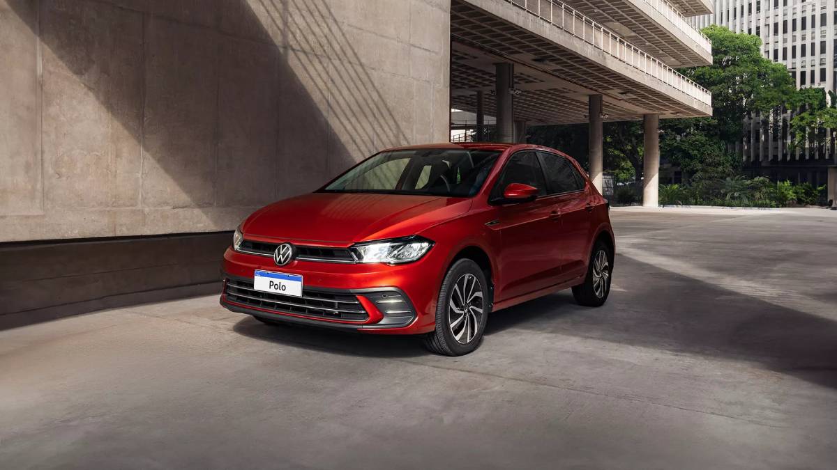O Volkswagen Polo fecha a lista na décima colocação em eficiência energética. Foto: Divulgação/Volkswagen