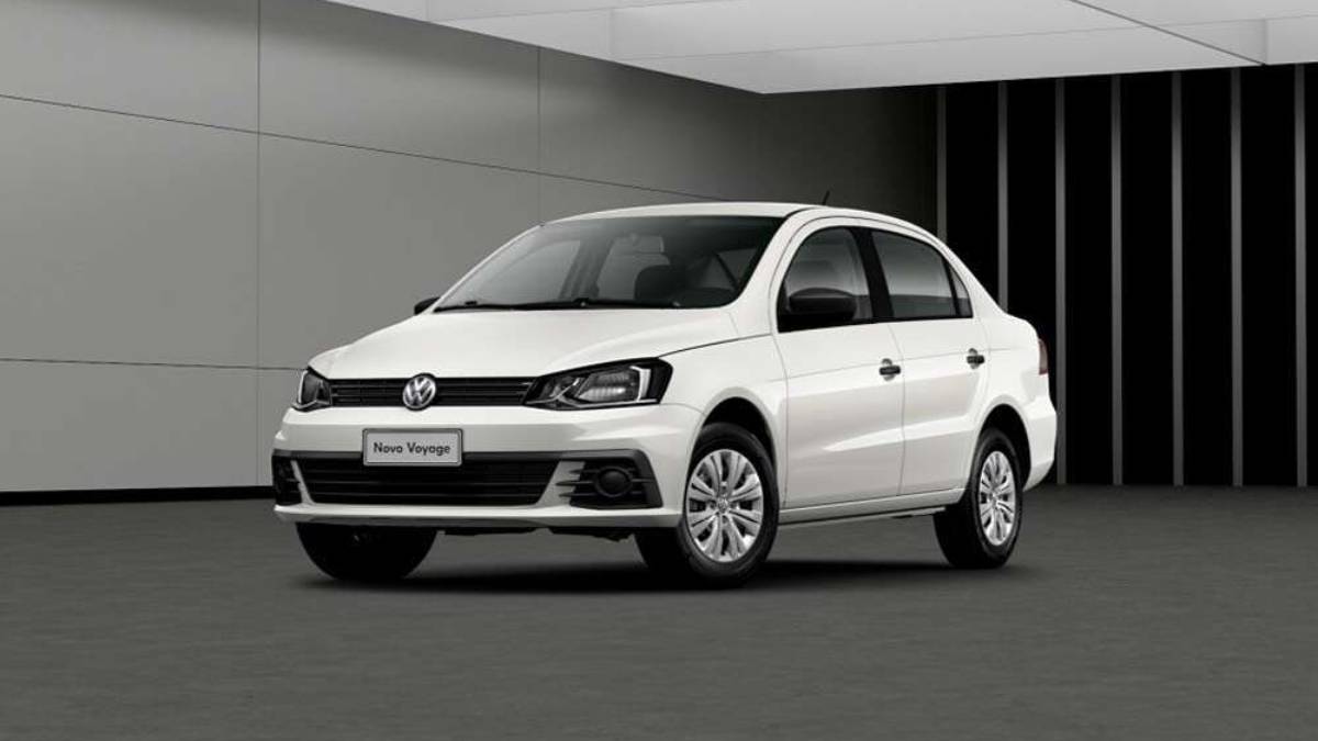 O ótimo e espaçoso Voyage Trendline custa até R$ 50 mil no mercado de usados com a versão 2018. Uma boa escolha. Foto: Divulgação/Volkswagen