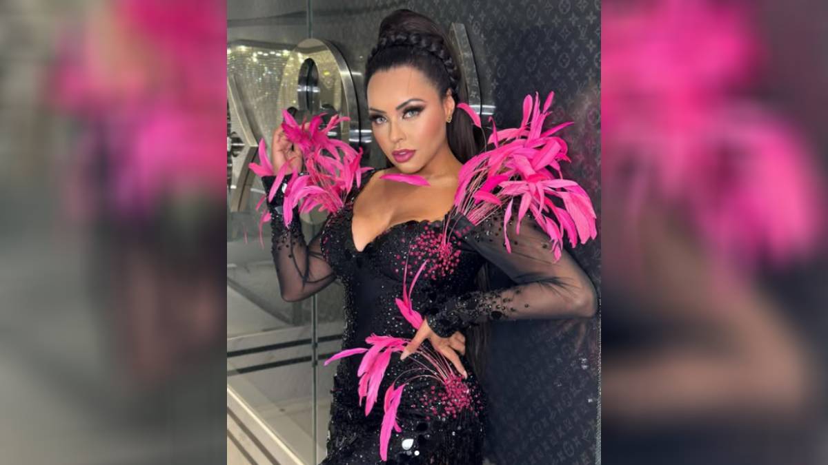Ana Beatriz Godoi, rainha de bateria da Rosas de Ouro, se destaca pelo samba e beleza na avenida. Foto: Reprodução/Instagram