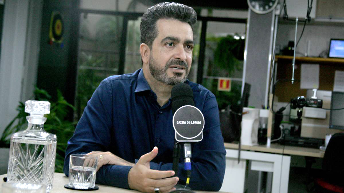 Leonardo Avalanche durante entrevista na redação da Gazeta/Thiago Neme/Gazeta de S.Paulo