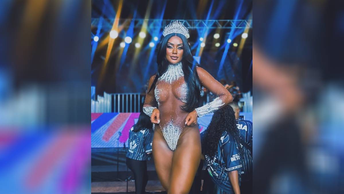 Madu Fraga é rainha de bateria da Vai-Vai, uma das escolas mais tradicionais e vencedoras do Carnaval de São Paul. Foto: Reprodução/Instagram
