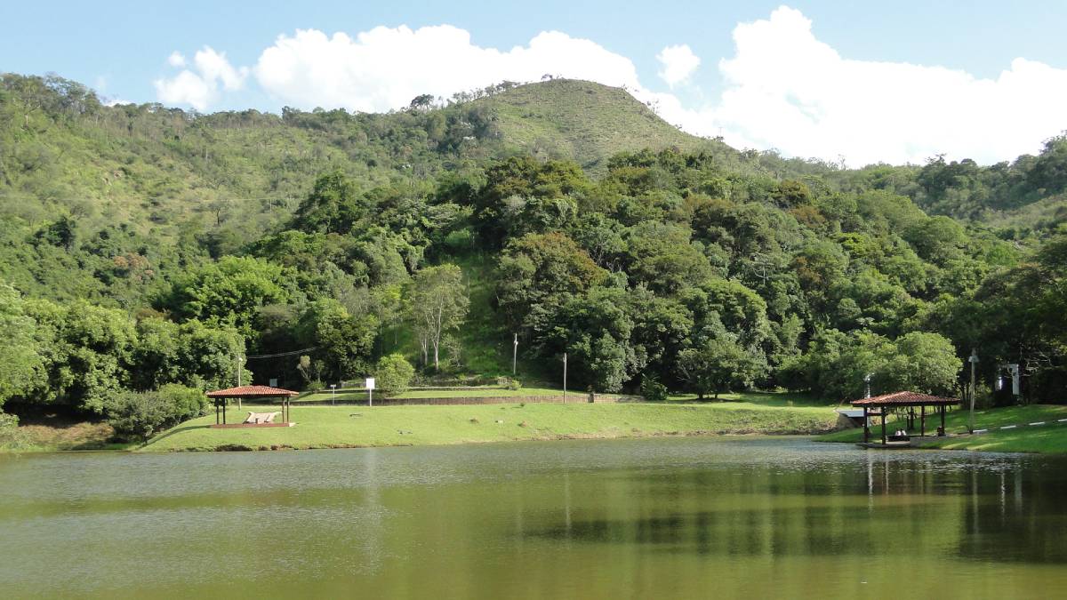 Parque Ecológico Pedro Mineiro fica a apenas 800 metros do centro da cidade. Foto: Divulgação/Prefeitura de Morungaba
