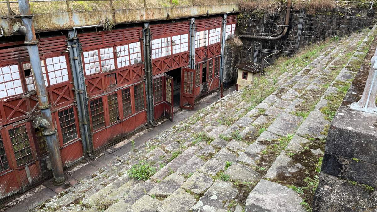 Museu do Funicular é mais uma atração e conta a história da ferrovia em Paranapiacaba. /Foto: Lucas Souza