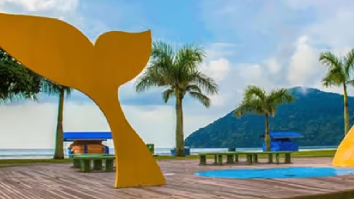 Uma das mais movimentadas praias de Bertioga, a da Enseada é uma das melhores opções em questão de praticidade. Próxima do centro da cidade, não é necessário se deslocar muito para chegar até o destino. Com águas calmas e rasas, é a opção perfeita para famílias com crianças - (Divulgação/Rogério Cassimiro MTUR)