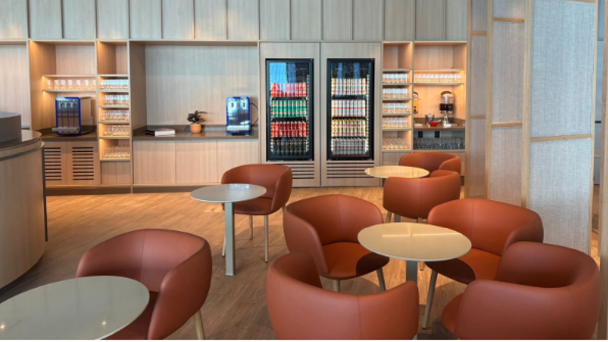 A sala é exclusivamente para os clientes com cartões de crédito Bradesco elegíveis. Reprodução/ Passageiro de Primeira