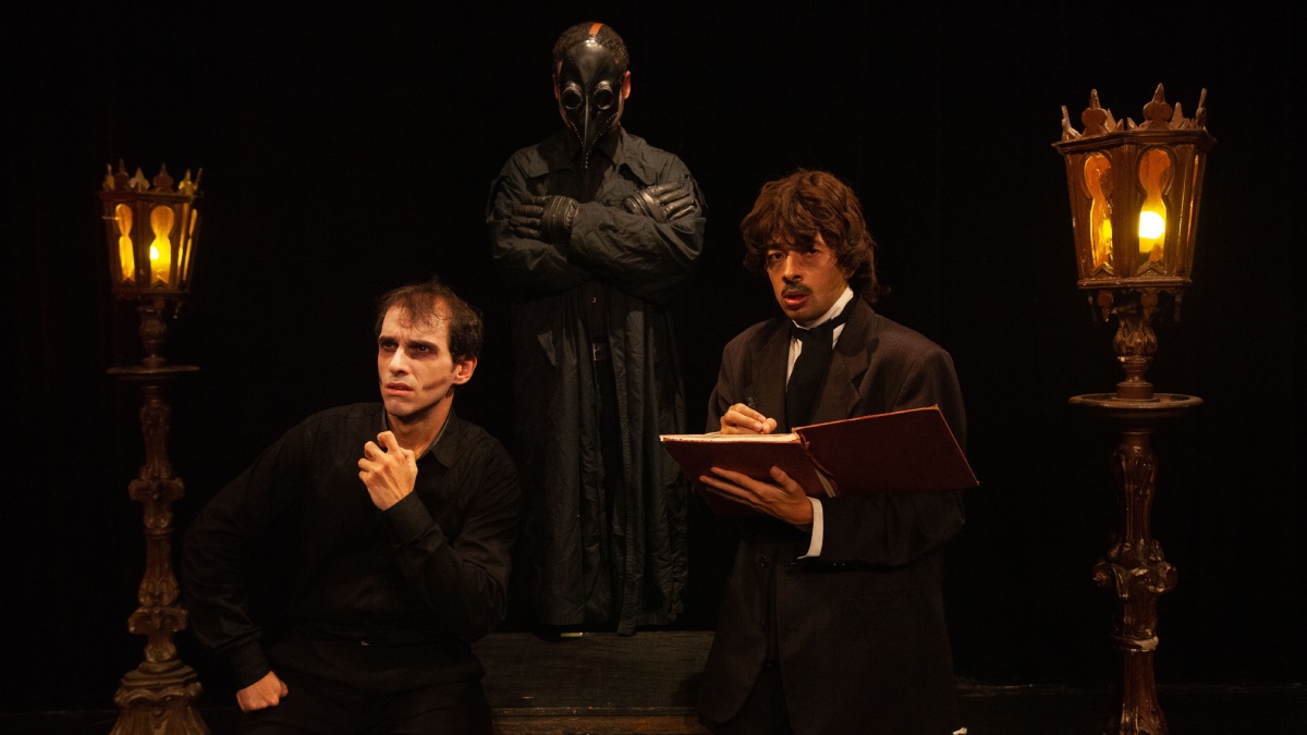 Teatro UNICID apresentará 'Uma Noite Muito Escura com o Sr Edgar Allan Poe'. /Foto: Divulgação/Poe