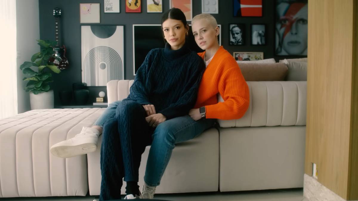 "Eu queria um décor Caio Castro e a Vitória queria um Rafa Kallimann", contou Marcella.