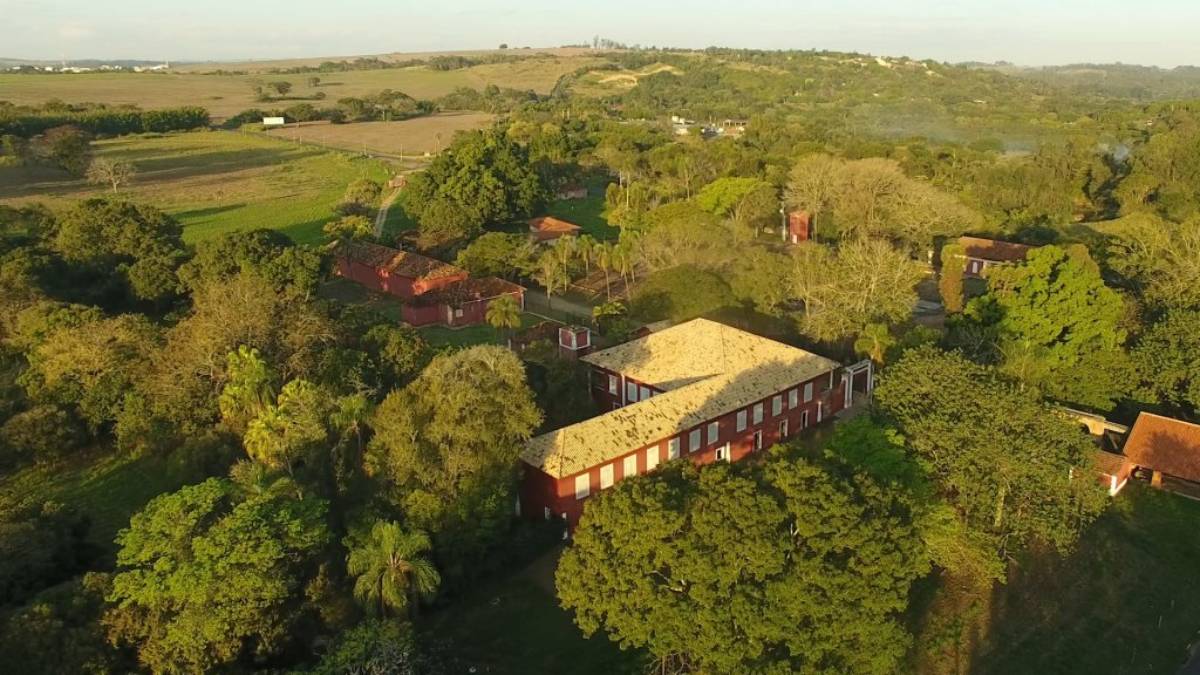 Fazenda da Barra, em Jaguariúna, tem 332 mil metros quadrados de área e casarão principal de 25 cômodos. Foto: Divulgação/Prefeitura de Jaguariúna