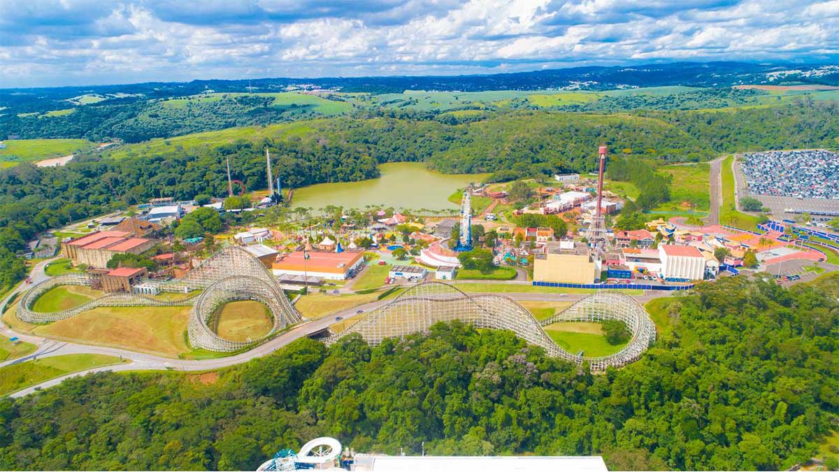 O Hopi Hari foi fundado em 1999 e conta com cinco áreas temáticas - Fotos: Divulgação