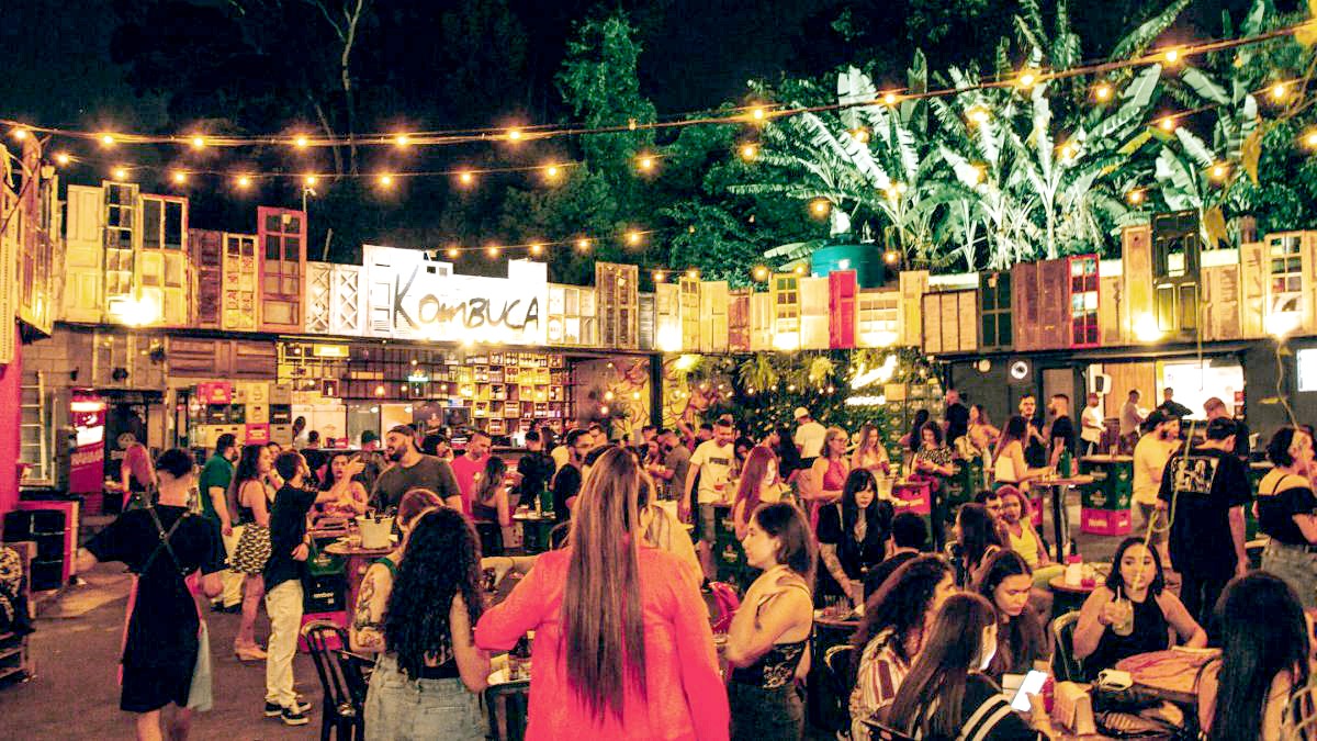 Kombuca Bar fará a transmissão, mas sem áudio. Foto: Divulgação