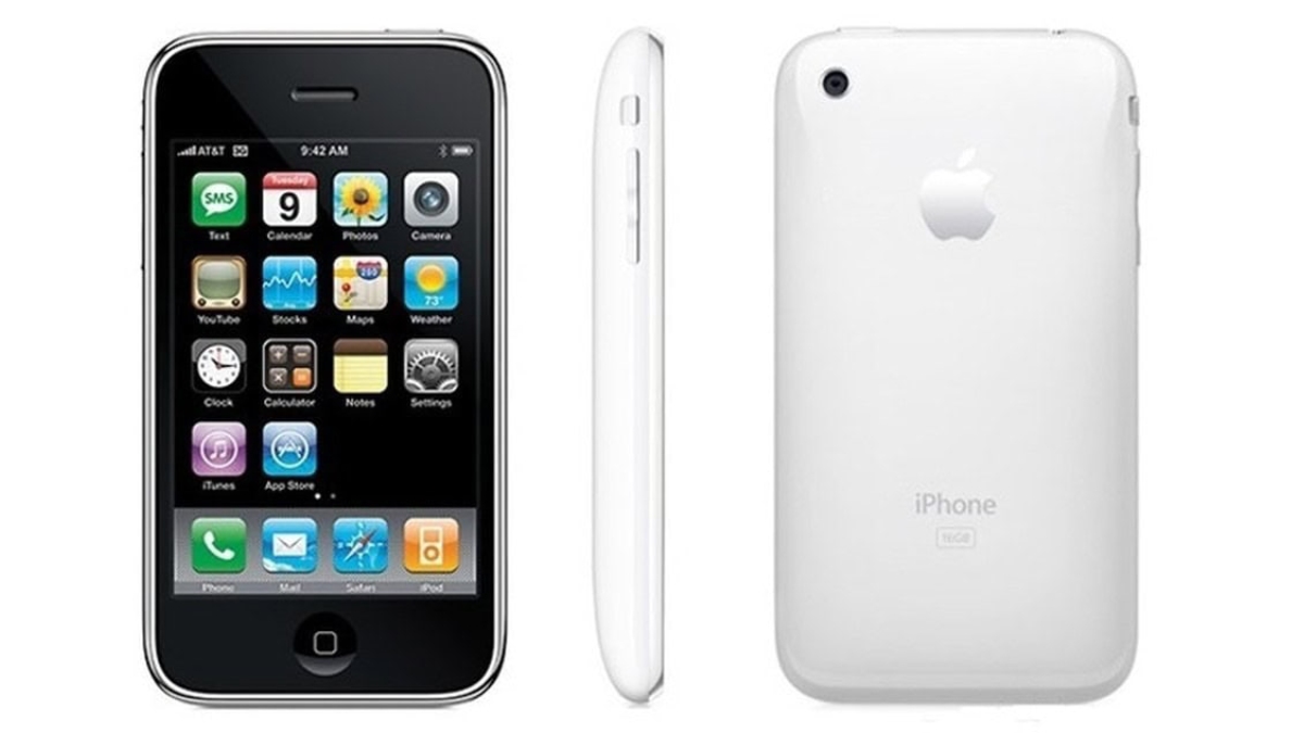 iPhone 3G foi lançado em 2008. /Foto: Divulgação