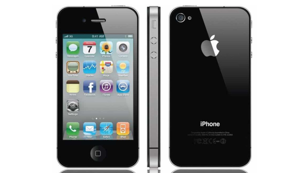iPhone 4 foi lançado em 2010. /Foto: Divulgação