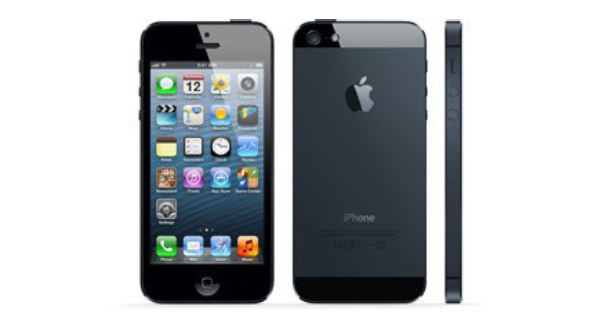iPhone 5 foi lançado em 2012. /Foto: Divulgação