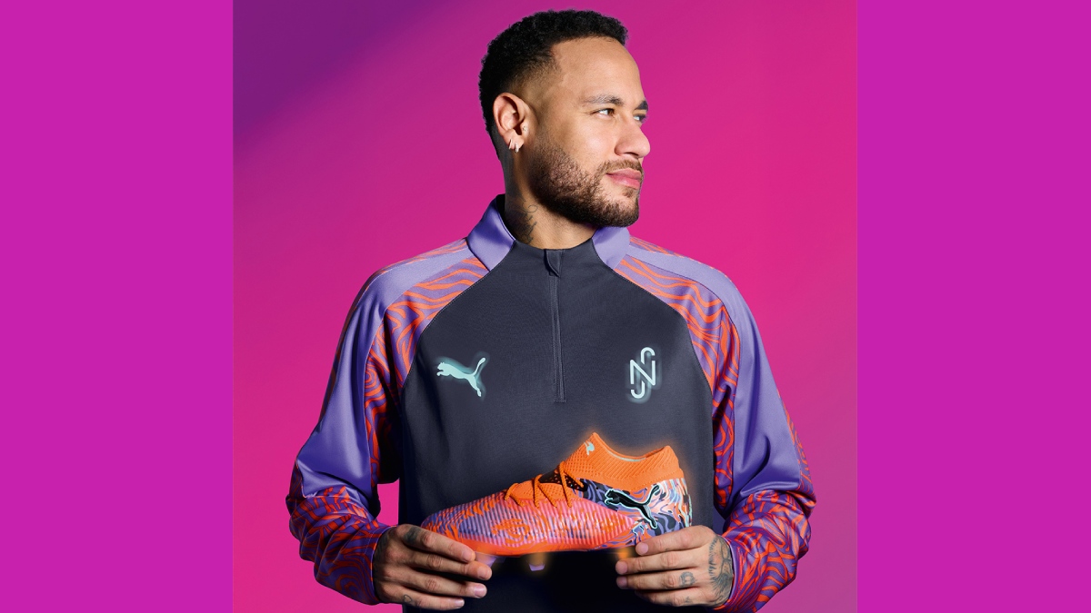Chuteira FUTURE 8 foi usada por Neymar Jr. em seu primeiro gol após retornar ao Santos. /Foto: Divulgação
