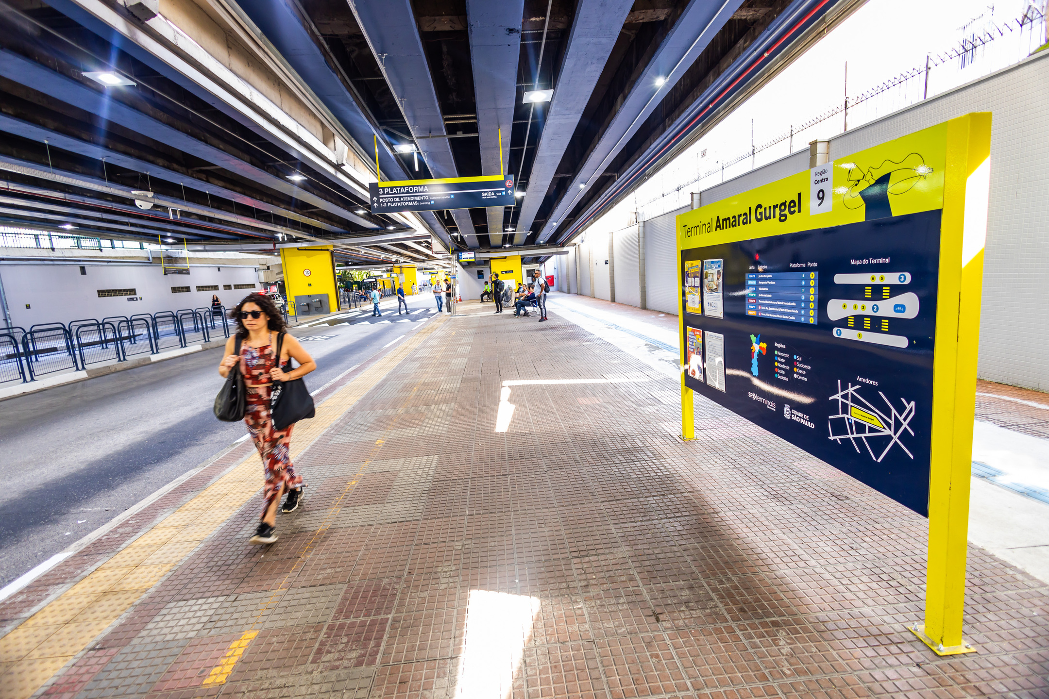Novo terminal Amaral Gurgel, no centro de São Paulo/Edson Lopes Jr/Secom