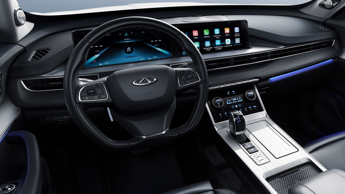 Novo SUV da Caoa Chery chega equipado com o mesmo "powertrain" do Tiggo 8 Pro Plug-in Hybrid. /Foto: Divulgação