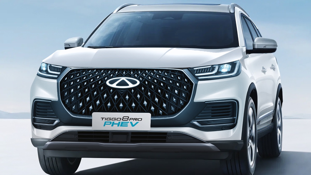 Tiggo 8 Pro Plug-in Hybrid possui dois propulsores elétricos, que entregam os mesmos 317 cavalos de potência. /Foto: Divulgação