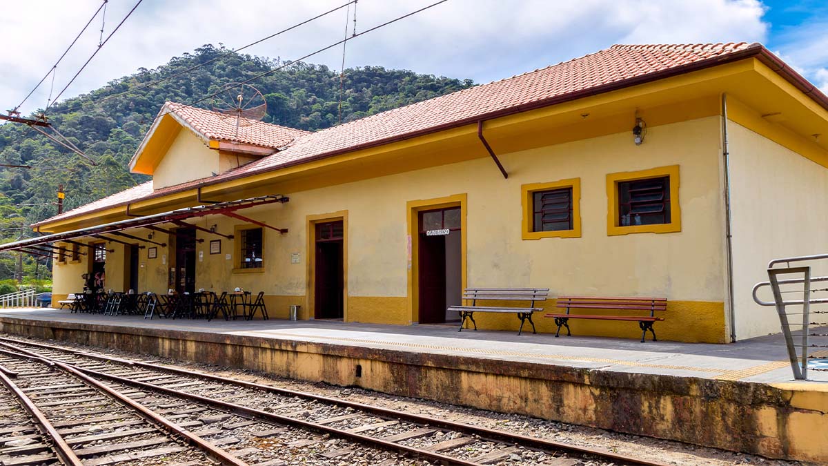 Estação de trem Eugênio Lefèvre- Foto: Wagner Ribeiro/Pousada Quatro Estações