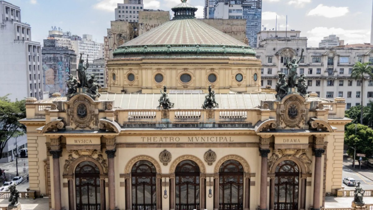O Theatro Municipal pode ser acessado diretamente da estação da Luz (Foto: Divulgação/Theatro Municipal)