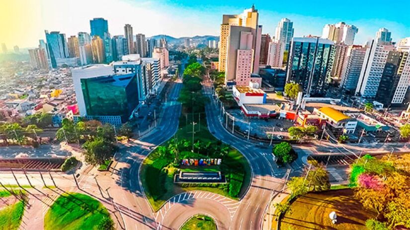 10º lugar - Barueri: o centro empresarial, que abriga sedes de multinacionais e grandes corporações, está entre os principais destaques econômicos do município/Divulgação/PMB