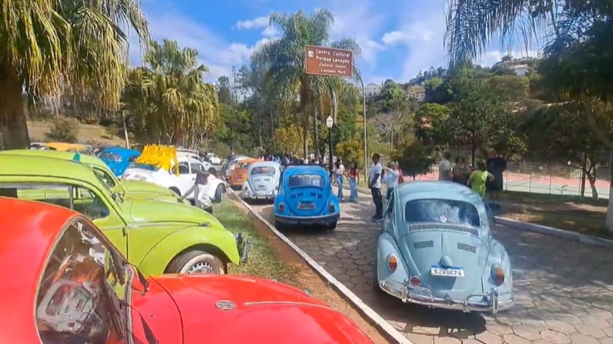 As vistas exuberantes e o clima acolhedor complementam a experiência de quem visita a "Capital Nacional do Fusca", proporcionando um passeio inesquecível entre cultura, natureza e tradição. Foto: Reprodução/Youtube/Fusca_vida