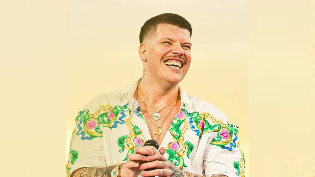 Ferrugem se apresenta na 1ª edição do TIM Music em São Paulo. /Foto: Divulgação