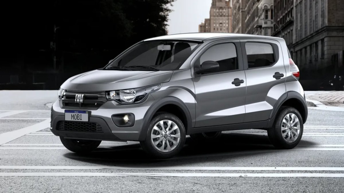 8º lugar: Fiat Mobi (Foto: Divulgação/Fiat)