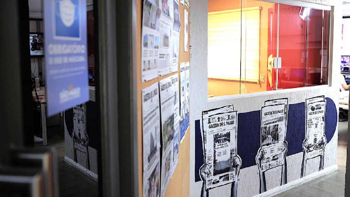 A Gazeta de S. Paulo conta com versão impressa e digital Imagem: Divulgação Gazeta de S. Paulo