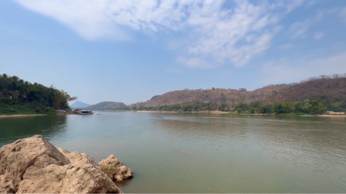 No Laos, as paisagens naturais são encantadoras