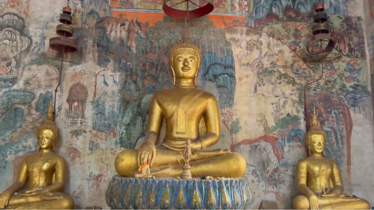 O Laos tem uma cultura budista muito forte