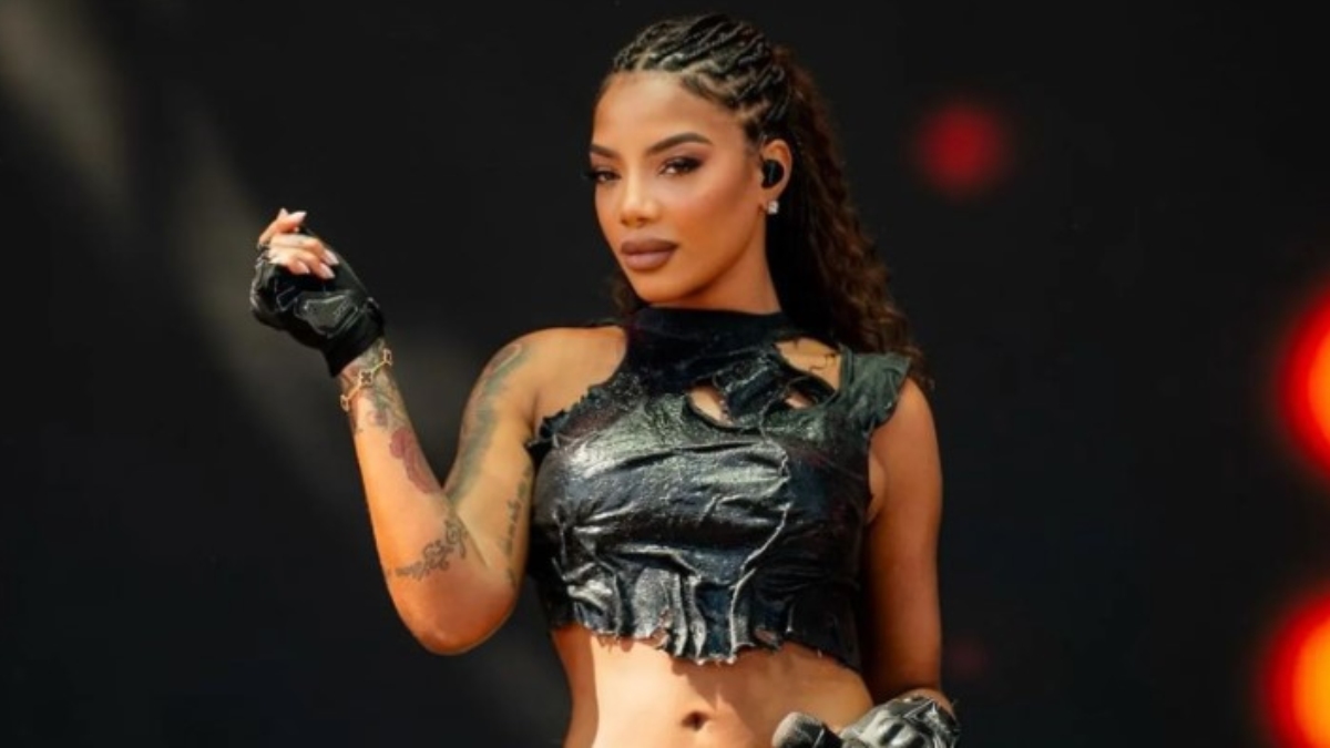 Ludmilla se apresenta na 1ª edição do TIM Music em São Paulo. /Foto: Reprodução/Redes sociaisi