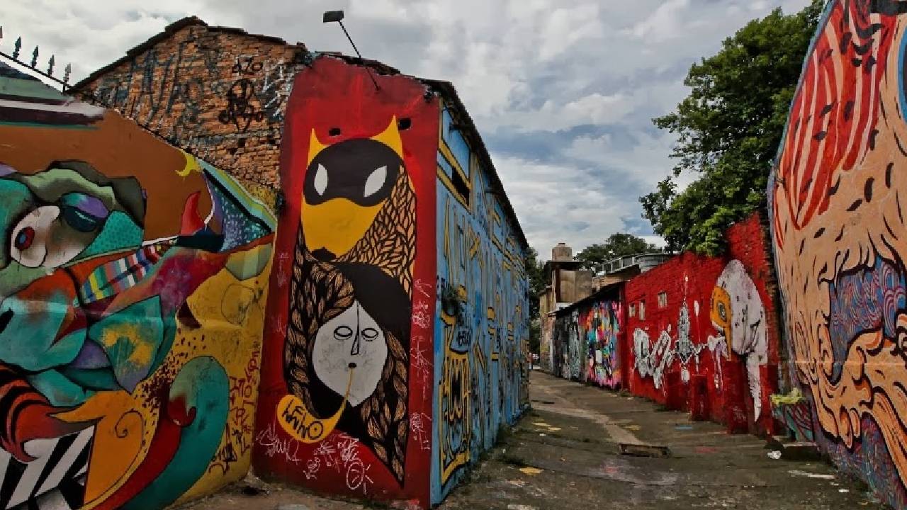 Beco do Aprendiz foi transformado por meio da arte. Foto: Divulgação