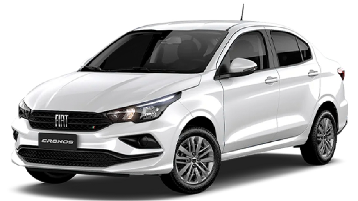 5º lugar: Fiat Cronos 1.0 (Foto: Divulgação/Fiat)