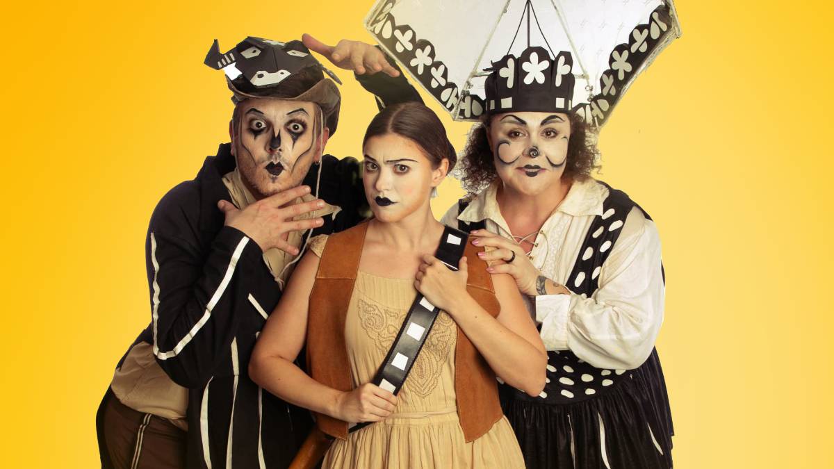 Inspirado em 'O Mágico de Oz', de L. Frank Baum, o musical 'O Mágico Di Ó - O Clássico em Forma de Cordel' transporta a célebre história de Dorothy e seus amigos para o universo do sertão nordestino. Foto: Lucas Cyrillo/Divulgação