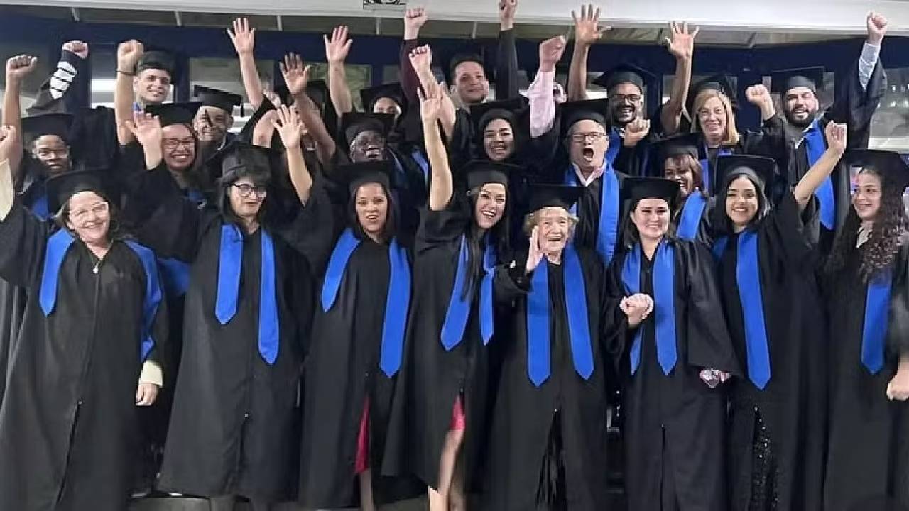 Formatura de Iolanda ocorreu em dezembro de 2024. Imagem: Arquivo pessoal
