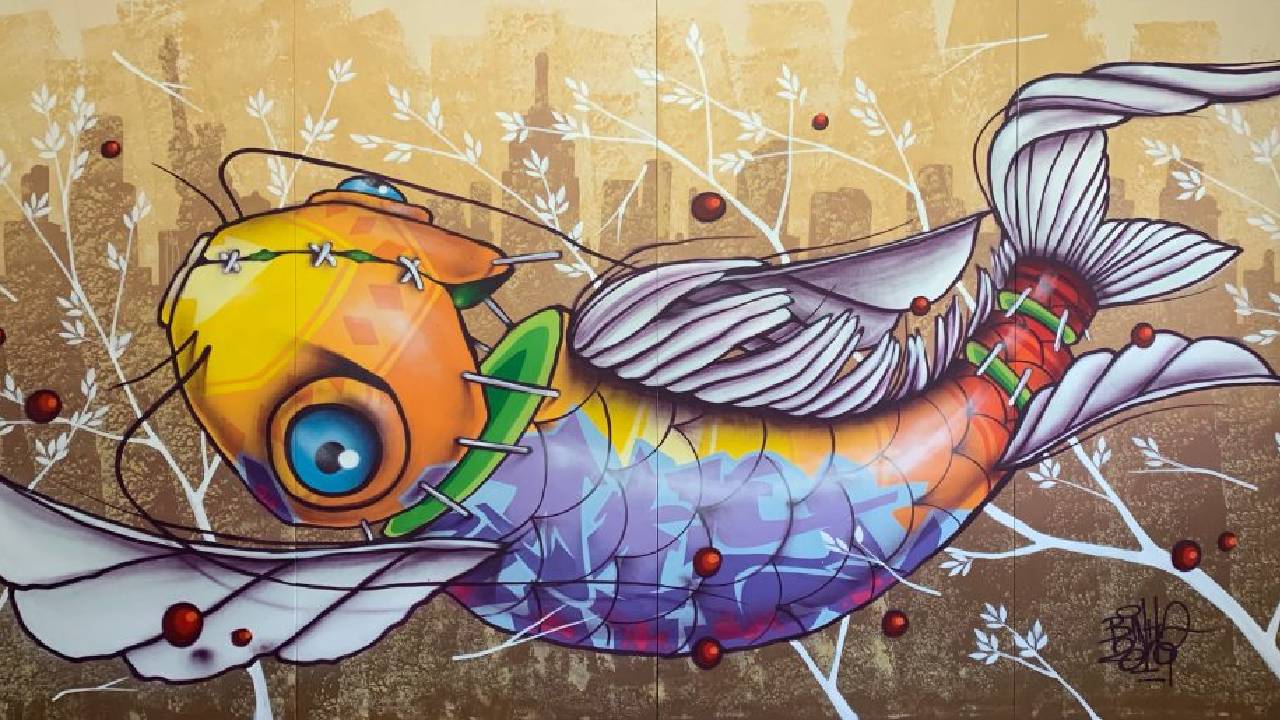 Binho é um dos percurssores do street art no Brasil. Foto: Reprodução