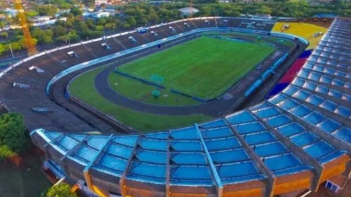 No Estádio Pedro Pedrossian, em Mato Grosso do Sul, aconteceu algo que iria marcar o futebol brasileiro naquele momento. Foto: Divulgação/FFMS