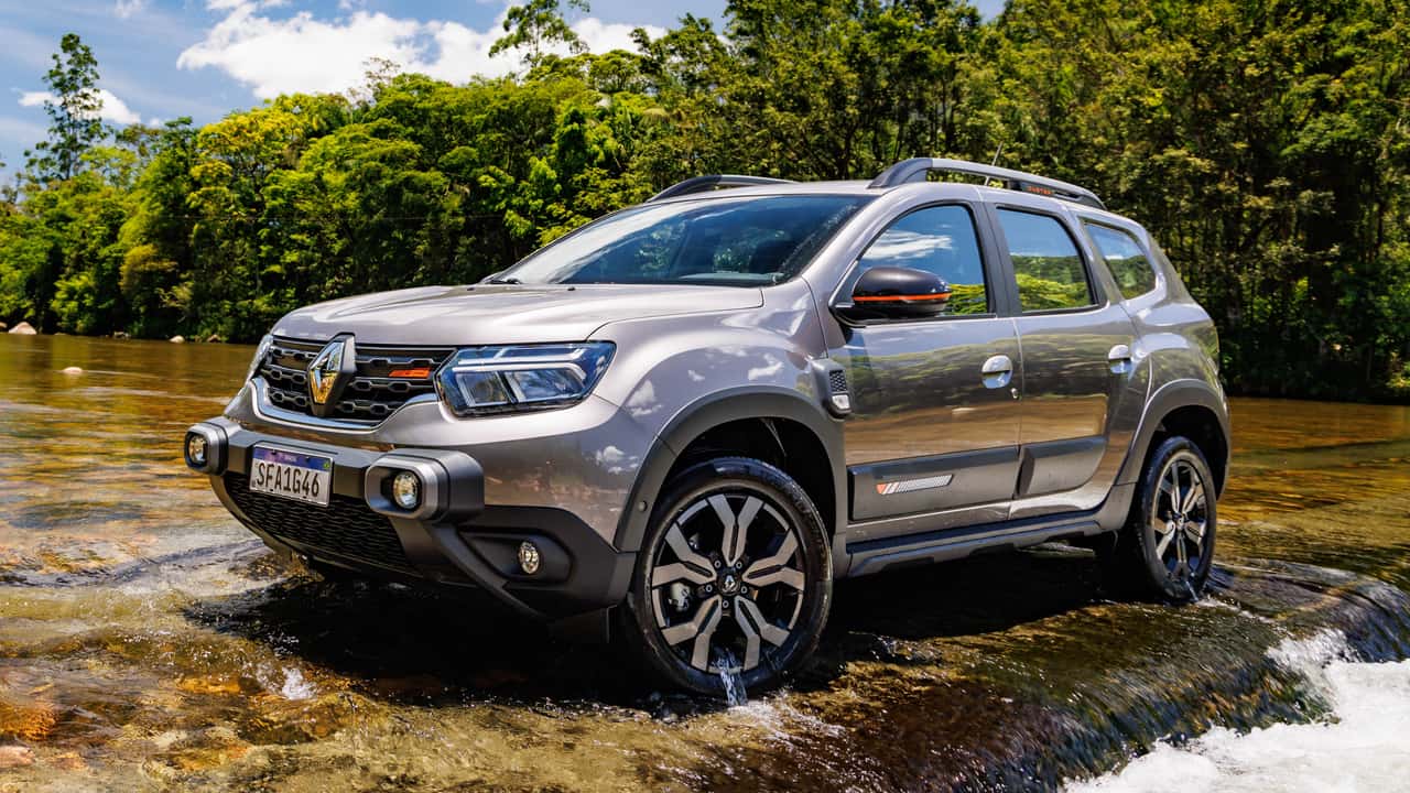 9º lugar: Renault Duster / 235 ocorrências em 2024. Foto: Divulgação
