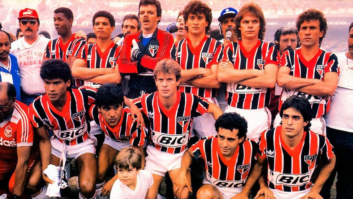 Em 1987, o São Paulo superou o Corinthians na final e conquistou o Paulistão, em uma campanha marcada por jogos emocionantes e uma falha histórica do goleiro Zetti. Foto: Divulgação/SPFC
