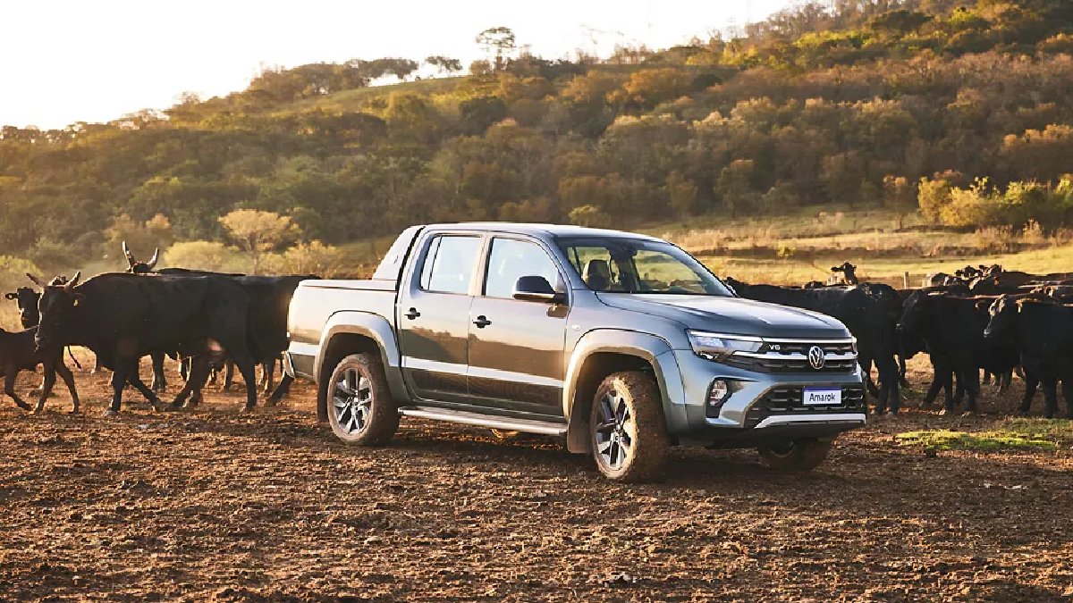 A Amarok tem um design imponente, mas muitos reclamam de seu motor