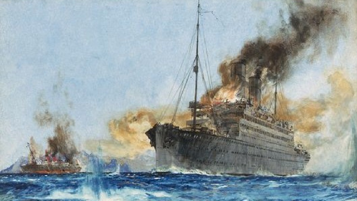 Batalha da Trindade ocorreu durante a Primeira Guerra Mundial. Imagem: Domínio Público