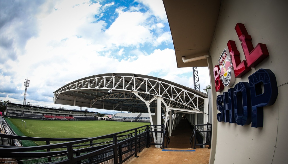 Estádio temporário do clube tem capacidade para 10 mil pessoas/Divulgação/Red Bull Bragantino