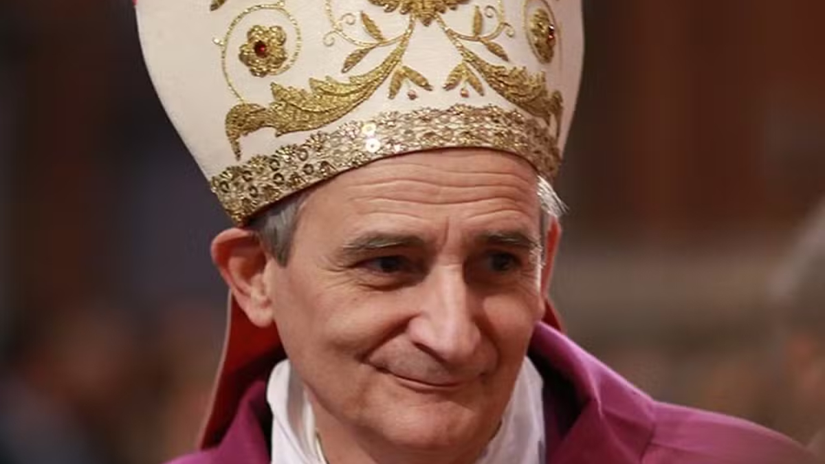 Matteo Maria Zuppi, italiano. arcebispo de Bolonha, 69 anos. Foto: Francesco Pierantoni/Wikimedia Commons